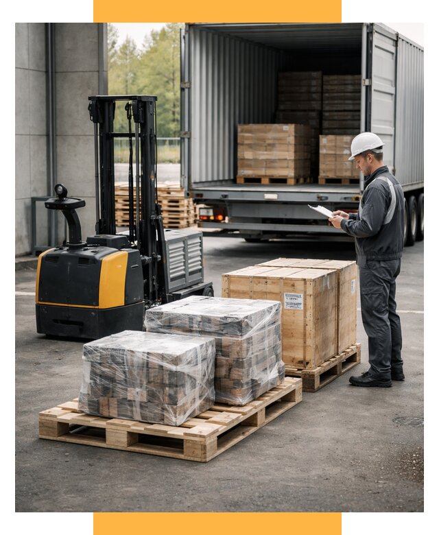 Доставка оборудования из Европы под ключ от 46746 р. | СетСервис-Кхм