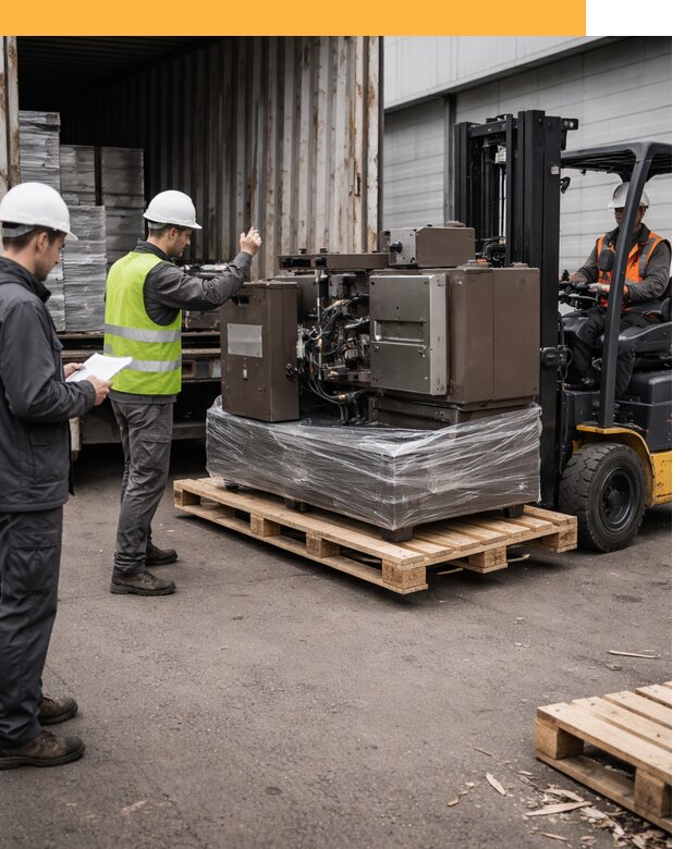 Доставка промышленного оборудования из Европы от 46746