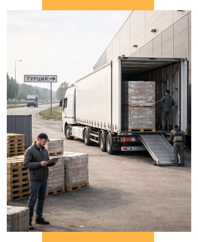 Автоперевозки и доставка фурой из Турции от 124656 р. | СетСервис-Кхм