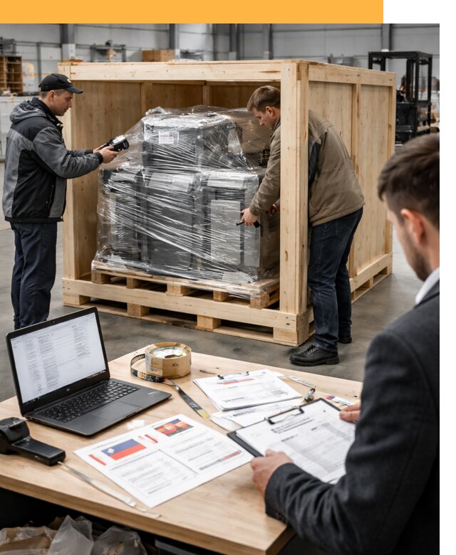 Доставка промышленного оборудования из США от 67522 руб