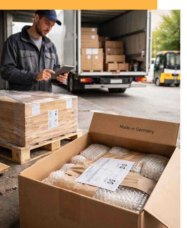 Доставка грузов из Германии от 46746 руб с таможенным оформлением