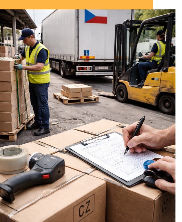 Доставка грузов в Чехию от 36358 руб, международные перевозки