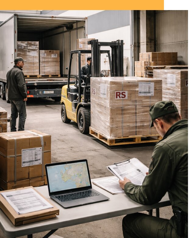 Доставка грузов в Сербию от 46746 руб, международные перевозки