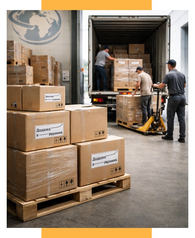 Доставка грузов в Израиль и экспорт от 46746 р. СетСервис-Кхм