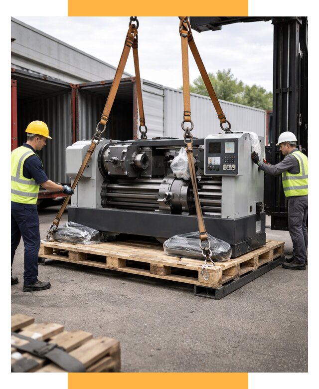 Перевозка станков и таможня от 62328 р. | СетСервис-Кхм логистика