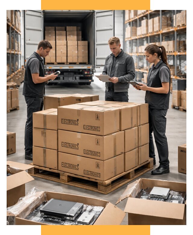 Перевозка электроники и таможня под ключ от 12985 р. | СетСервис-Кхм