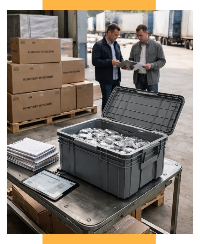 Перевозка комплектующих из Китая от 6752 р. | СетСервис-Кхм