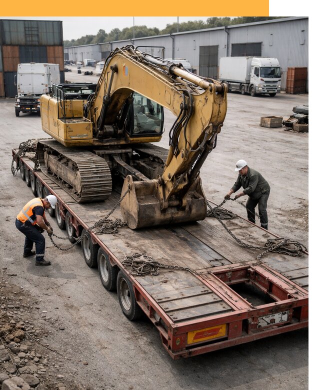 Перевозка спецтехники по России и миру от 46746 руб