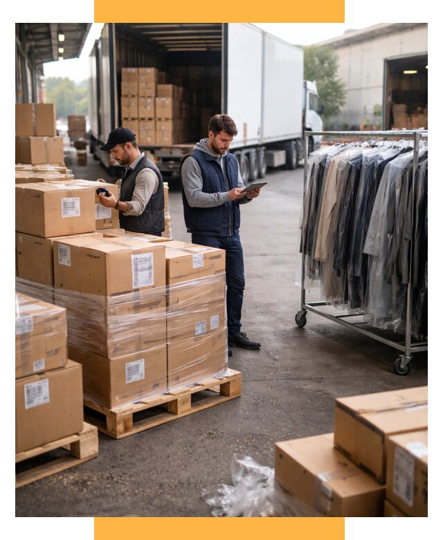 Перевозка и доставка одежды из Китая от 7791 р., СетСервис-Кхм