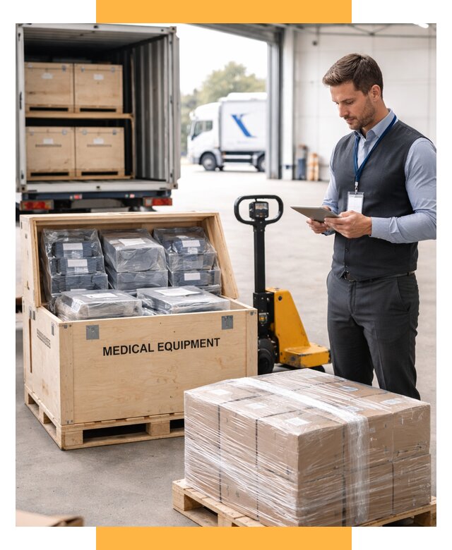 Перевозка медицинского оборудования от 15582 р. в СетСервис-Кхм