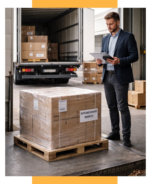 Временный вывоз товаров под ключ от 8310 р. | СетСервис-Кхм