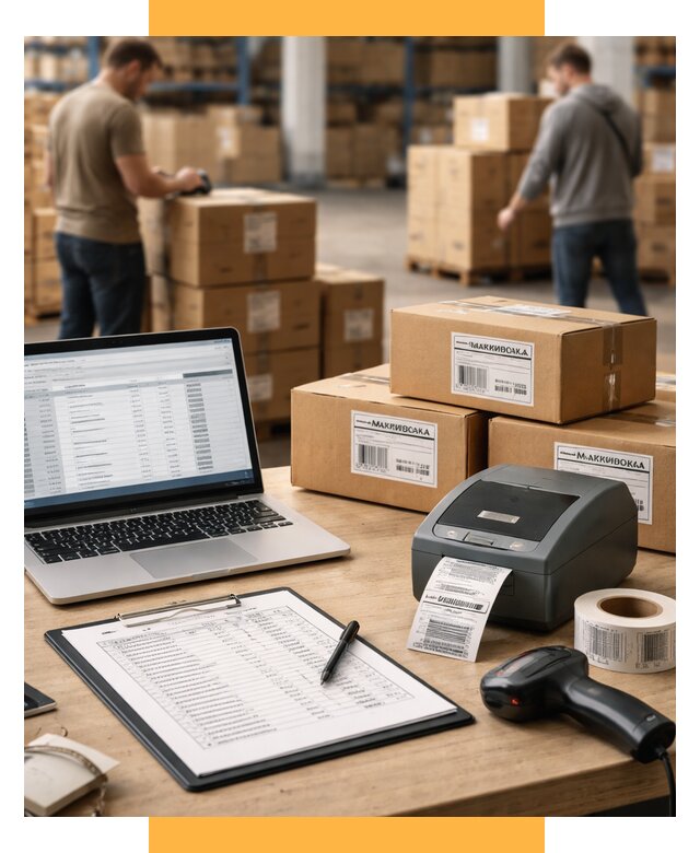 Маркировка импортных товаров от 4675 р. под ключ, СетСервис-Кхм